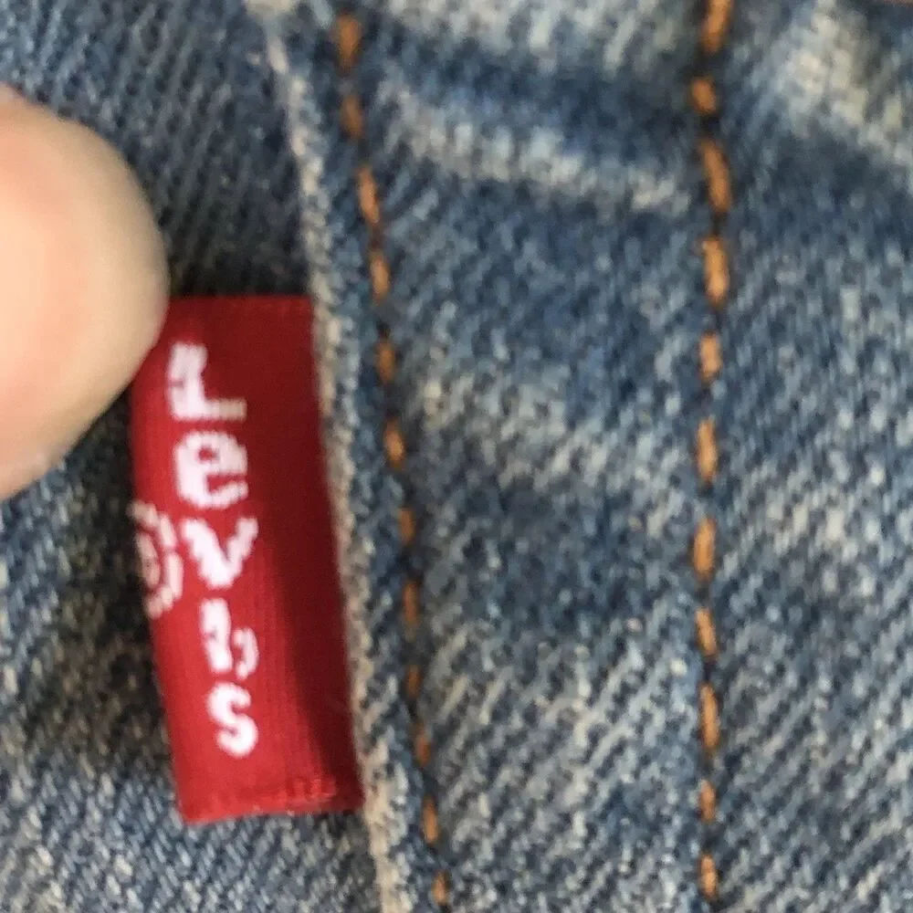 Levis 514 Men 36x29.5 Straight Leg Flex Denim Jeans Medium Light Wash 00514-1286